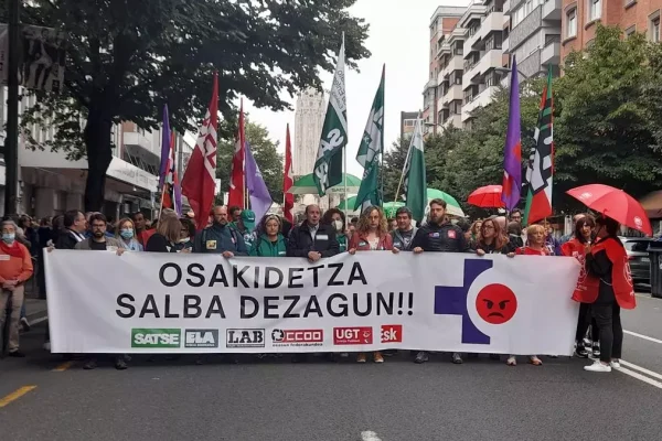 Convocan dos días de huelga en Osakidetza