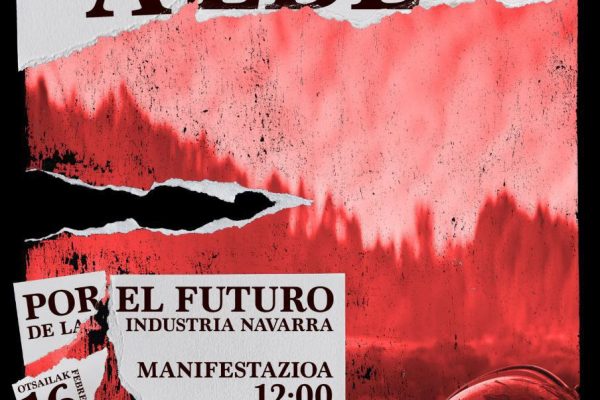 La industria navarra la defienden los trabajadores unidos