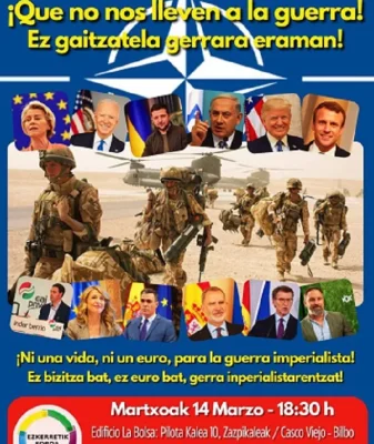 Seis argumentos contra la guerra y la OTAN